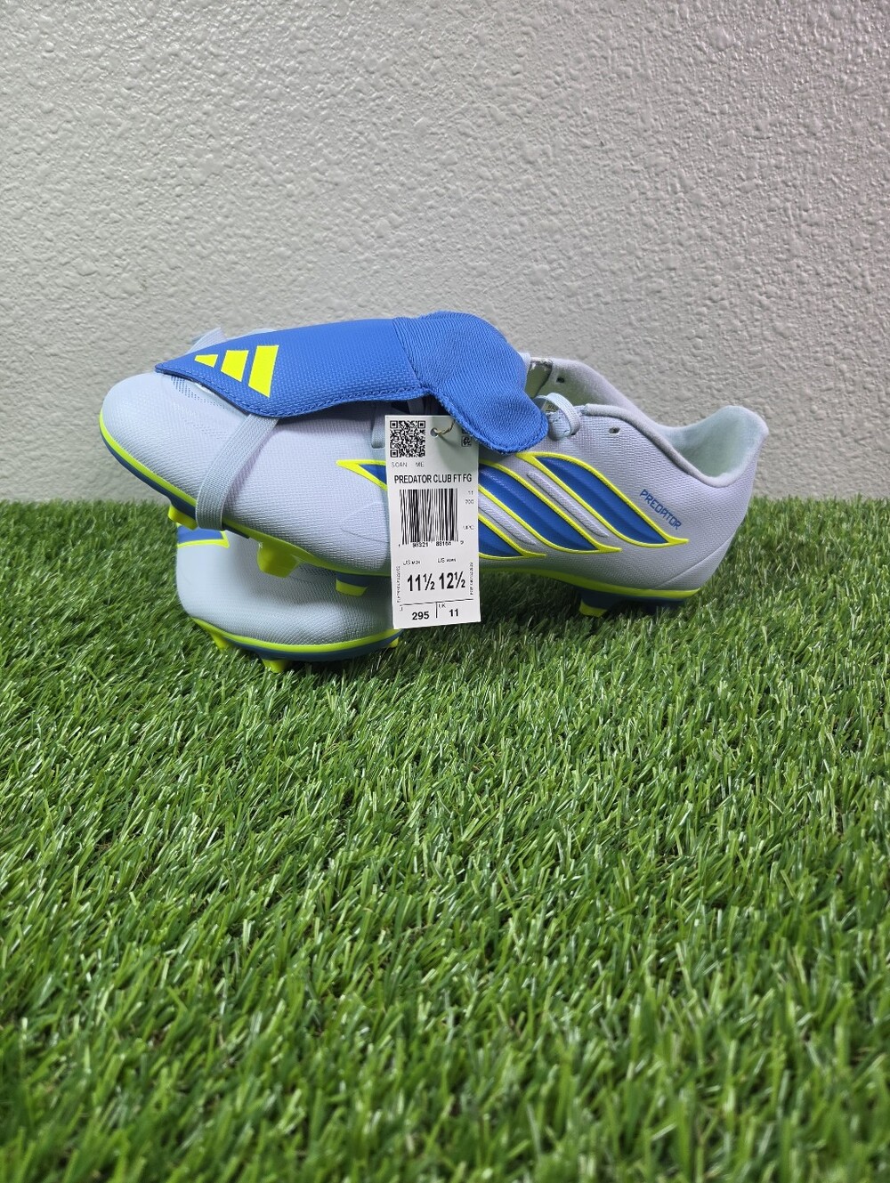 adidas Predator Club Fold-Over Tongue FG/MG Soccer Cleats JS0347 Men's